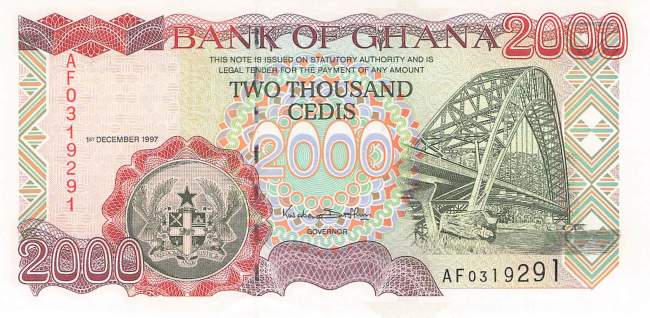 2000 Cedis 1997
